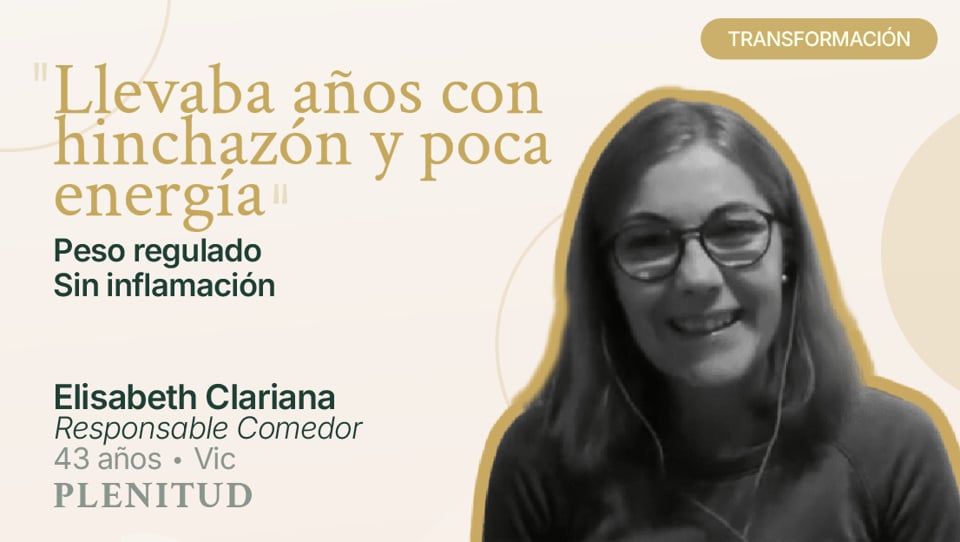 Testimonio en vídeo de Elisabeth Clariana, alumna del Método PLENITUD