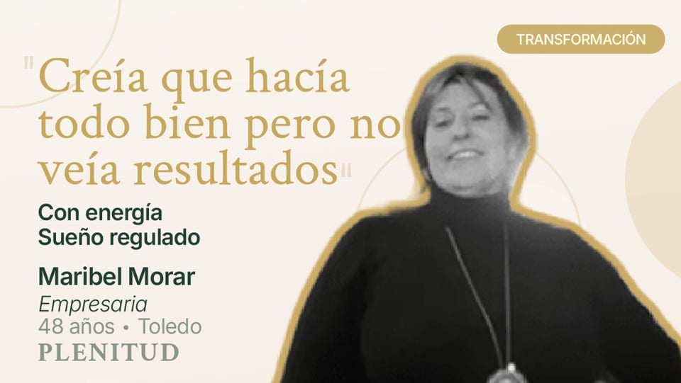 Testimonio en vídeo de Maribel Morar, alumna del Método PLENITUD