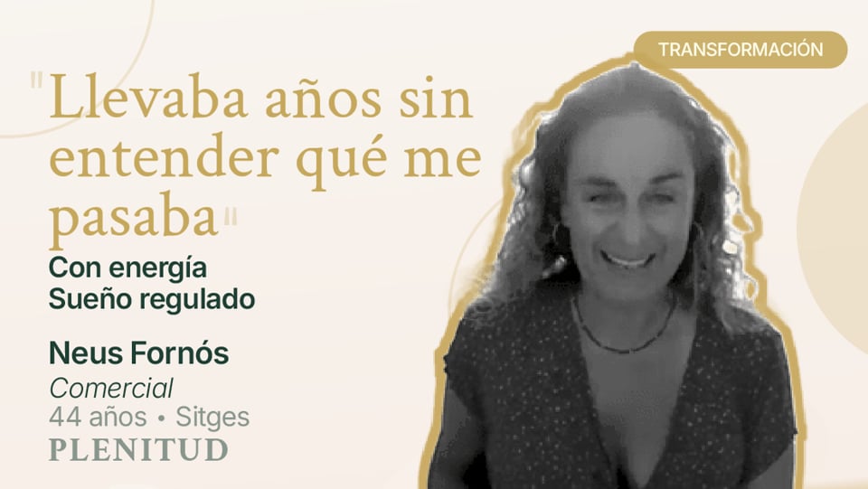 Testimonio en vídeo de Neus, alumna del Método PLENITUD