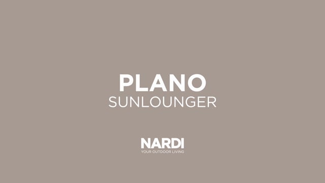 Plano Sunlounger