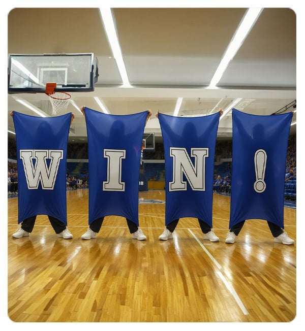 New cheer body flags