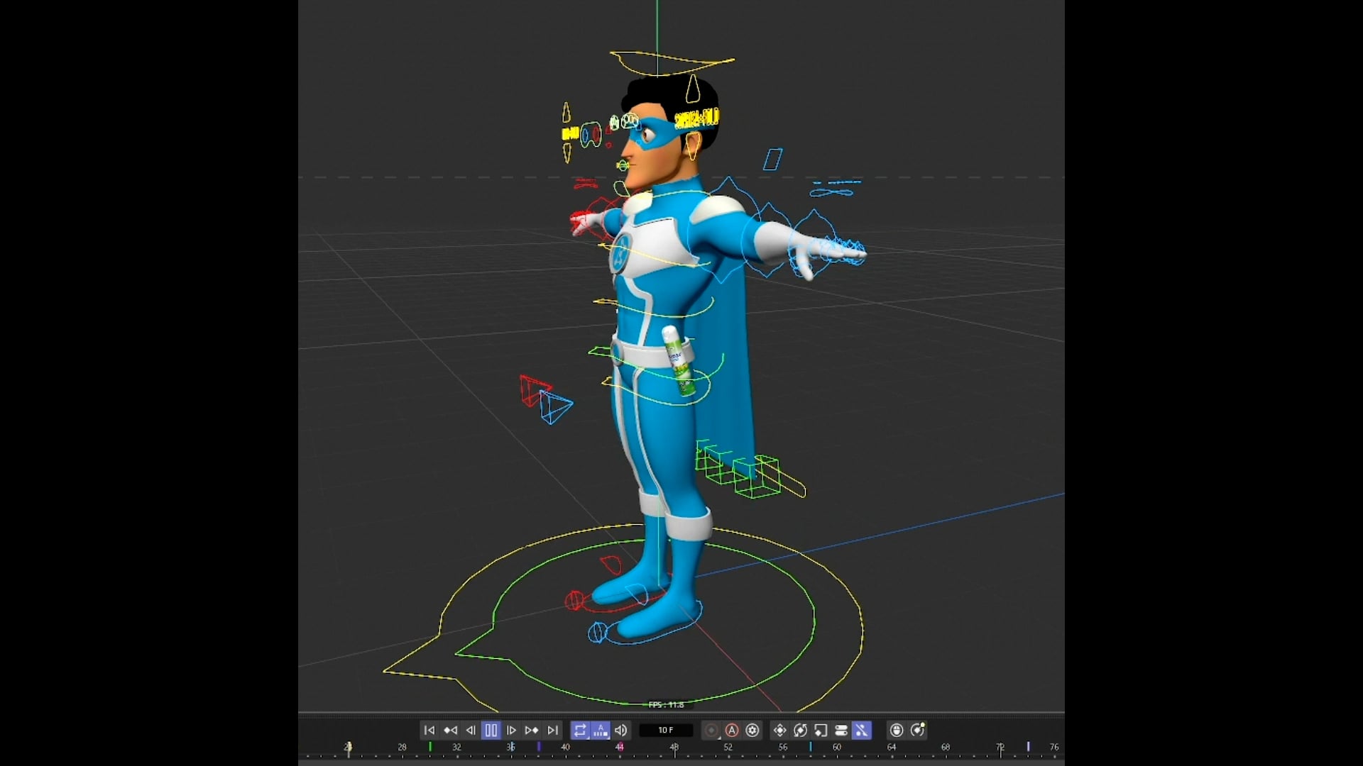 Bristar Rendi - Character Animation