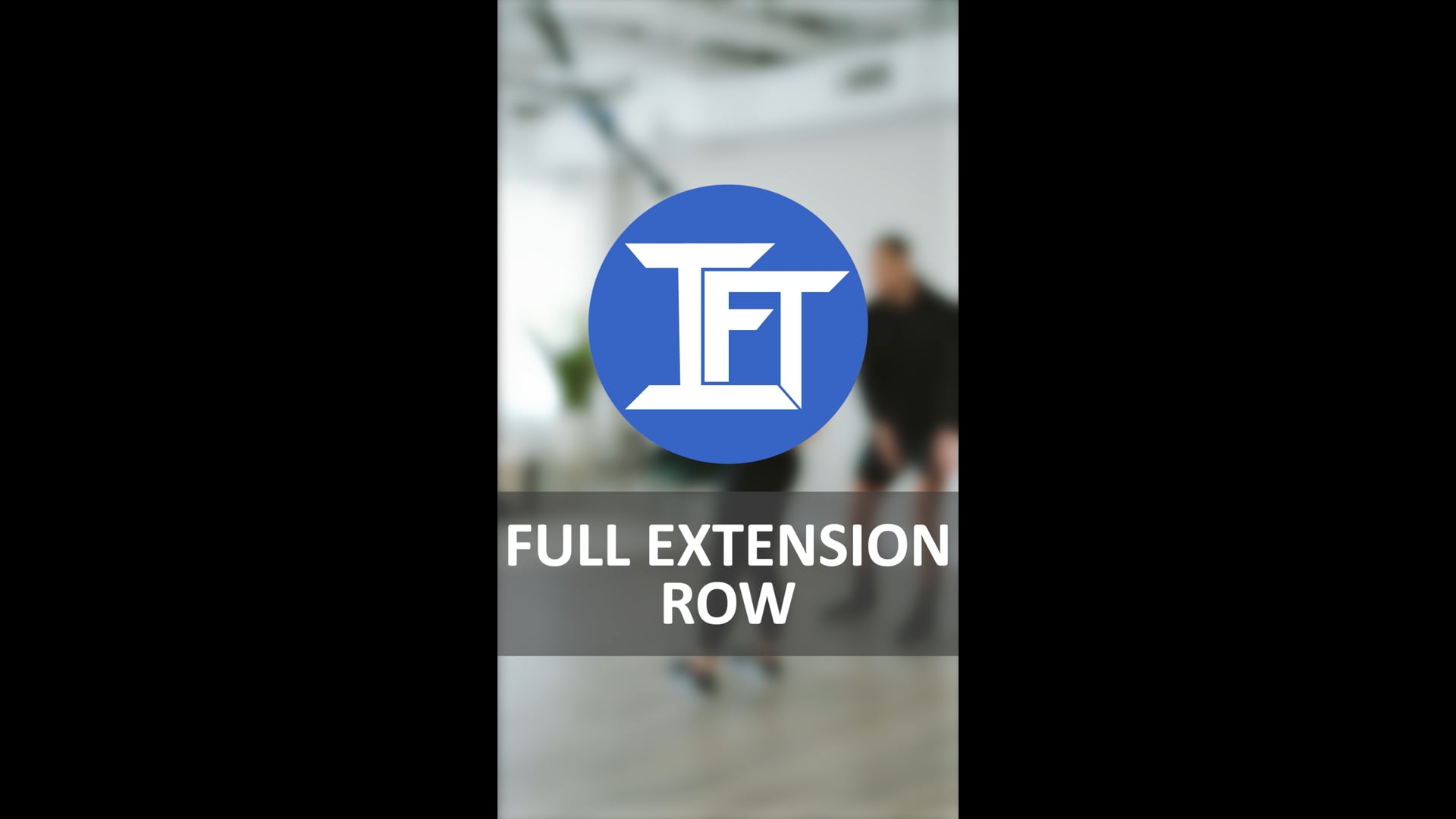 IFT Home Gym Full Extension Row