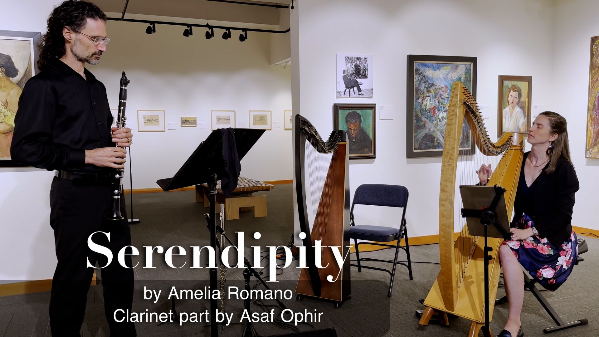 Serendipity - Amelia Romano; Clarinet part by Asaf Ophir