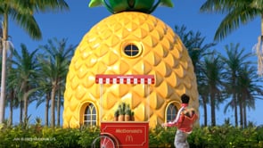 McDonald Wonderland Pineapple Burger 15s TVC