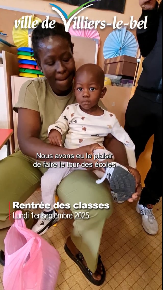 Vimeo Video : Une belle rentrée des classes à Villiers-le-Bel