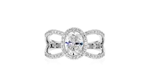 1.50 ct. t.w. CZ Ring in Sterling Silver