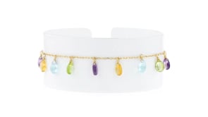 6.20 ct. t.w. Multi-Gemstone Bracelet in 14kt Yellow Gold