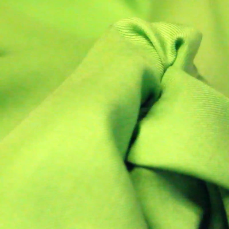 Vidéo: Twill laine & soie - Vert pomme