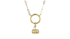 14kt Yellow Gold Pumpkin Charm
