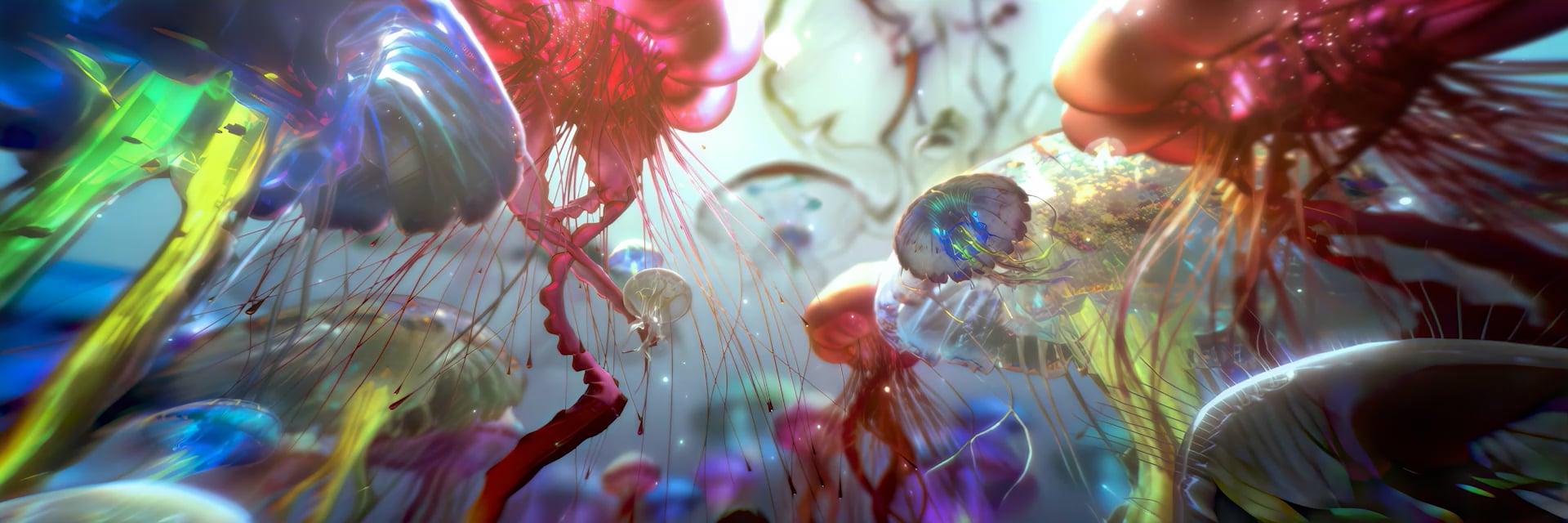 Jellyfish forest