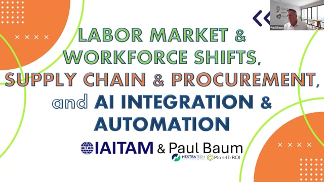 Labor Market, Supply Chain, and New Technology