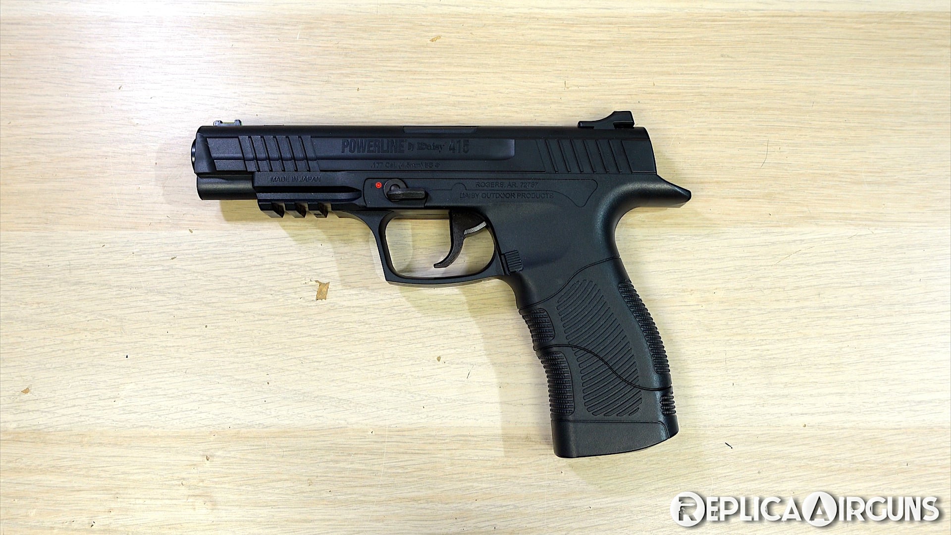 Daisy 415 Powerline CO2 BB Pistol Table Top Review