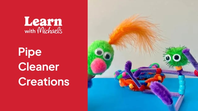 Recorded Live: Kids Club: Pipe Cleaner Creations Expert-Led Craft ...
