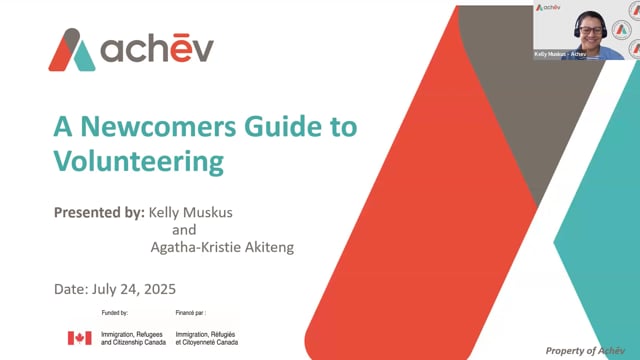 Newcomers Guide to Volunteering