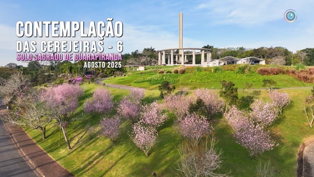 Capa do vídeo “Contemplação das Cerejeiras Yukiwari - Solo Sagrado de Guarapiranga | Agosto / 2025”