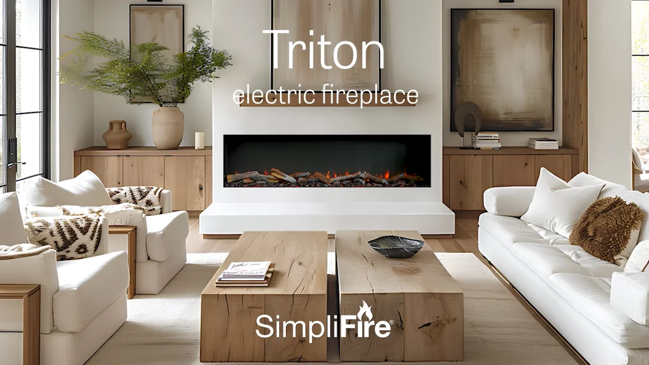 SimpliFire Triton 65 Inch Smart Multi-Side View Built In Linear