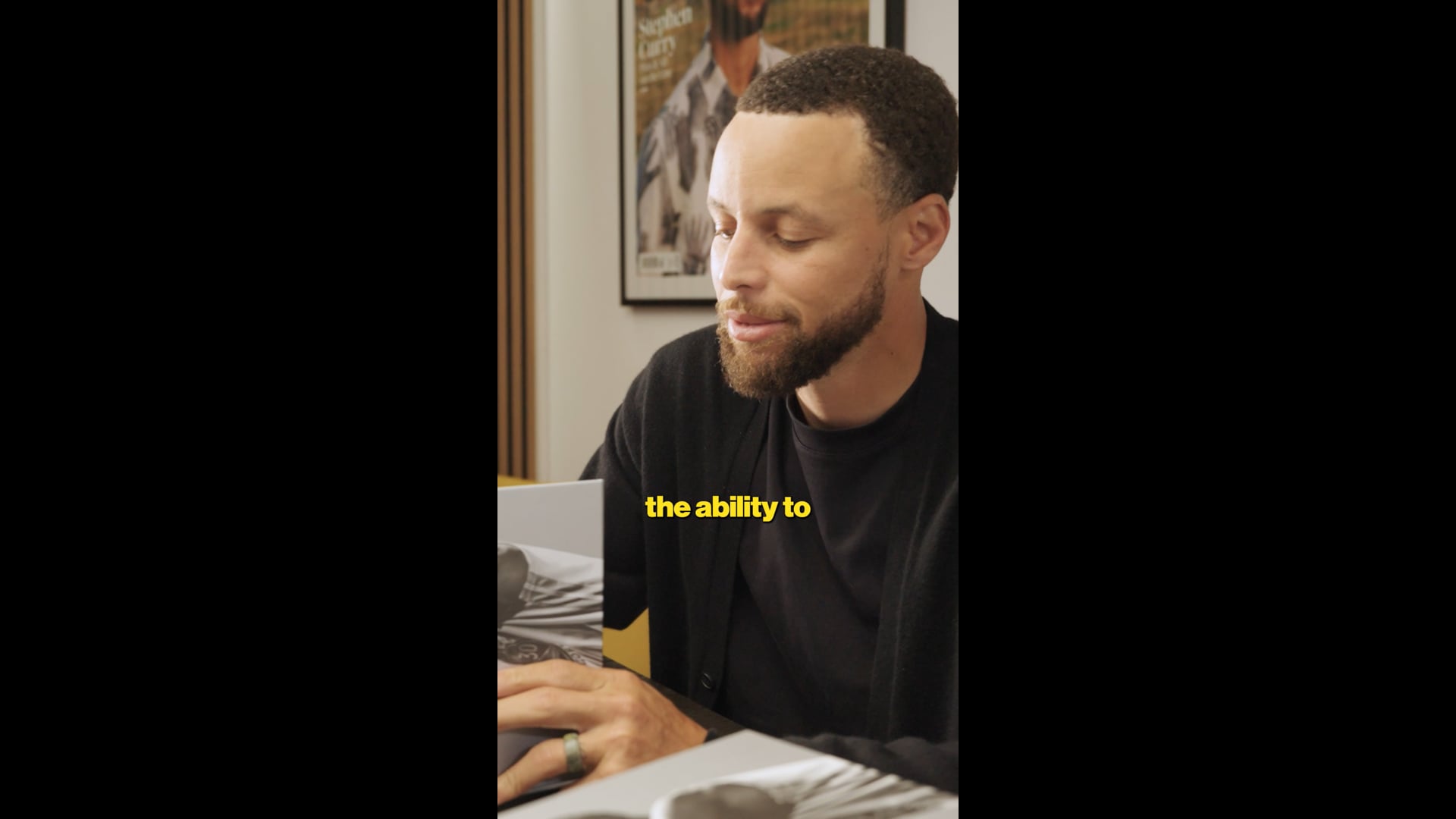 Steph Curry - Shot Ready - Signing