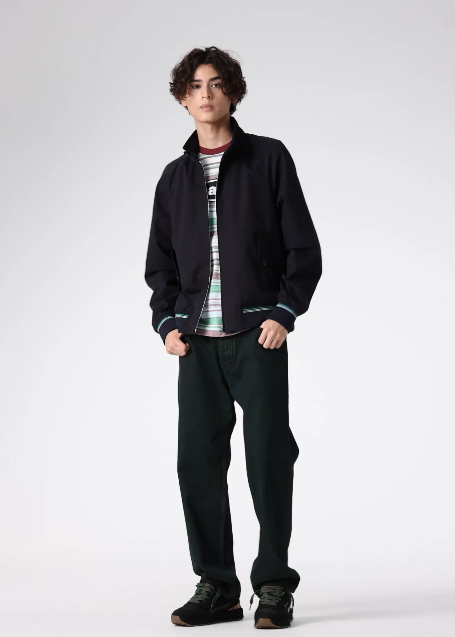 スコットランド製 Paul Smith MACKITOSH ハリントンジャケット ◯ スコットランド製 Paul Smith × MACKITOSH ハリントン