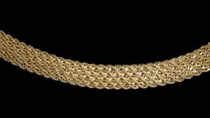 Italian 14kt Yellow Gold Multi-Row Rope-Chain Necklace