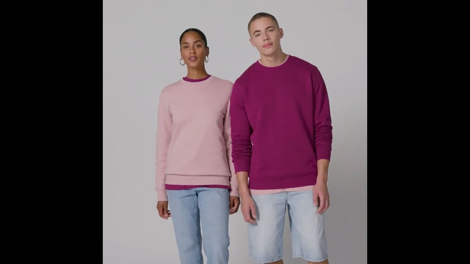 SWEAT-SHIRT MIXTE PERSONNALISABLE COL ROND 'NATIF'