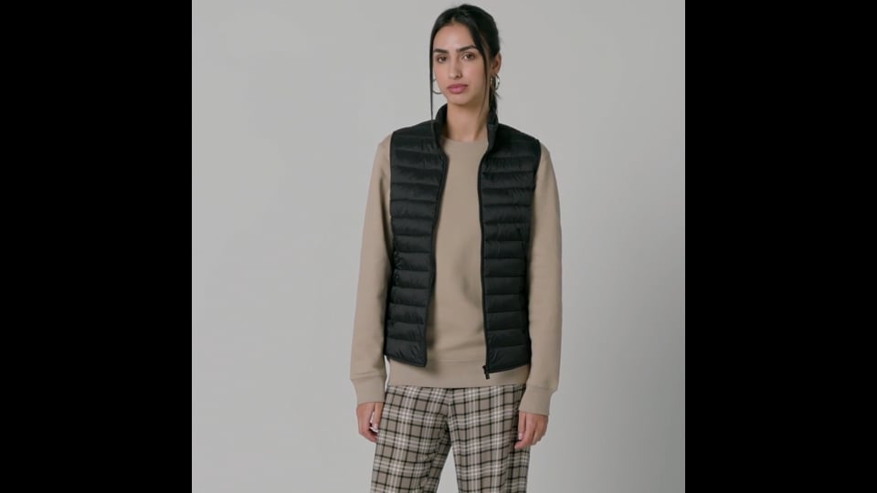 BODYWARMER FEMME PERSONNALISABLE 'INTERVALLE'