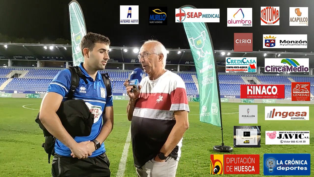 FINAL COPA DIPUTACIÓN PROVINCIAL DE HUESCA  HUESCA B 2-0 CDJ TAMARITE   CARLOS  BRET ( JUGADOR CDJ TAMARITE )