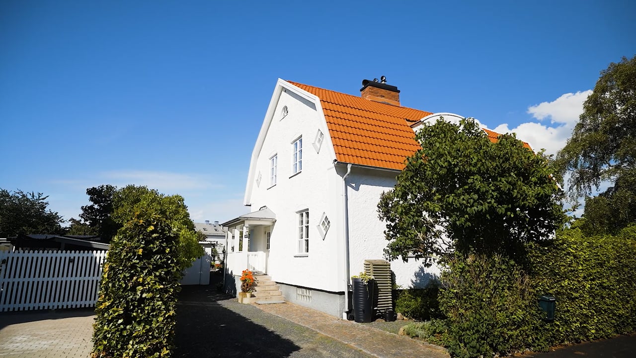 5 rum Villa på Kvarngatan 11 Västra Gärdet Falkenbergs kommun - video