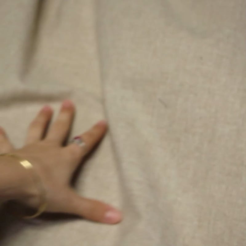 Vidéo: Flanelle de laine - Beige
