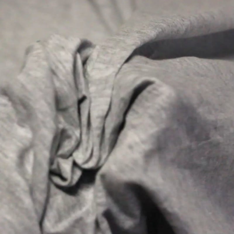 Vidéo: Jersey 100% coton - Gris