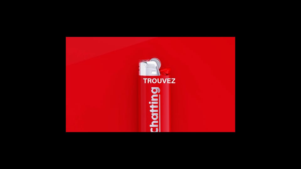MAXI BRIQUET PERSONNALISÉ BIC® J26 'VOLCANO'