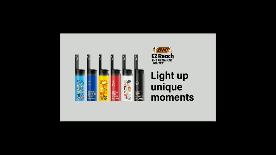 BRIQUET ALLUME BOUGIE BIC PERSONNALISABLE 'EZ REACH'