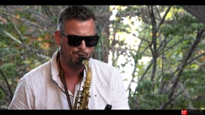 The Elm City Big Band performs 'Big Dipper' at the 2025 Bridgeport Jazz Festival