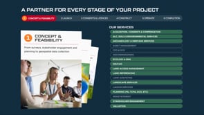 A partner for every stage of your project