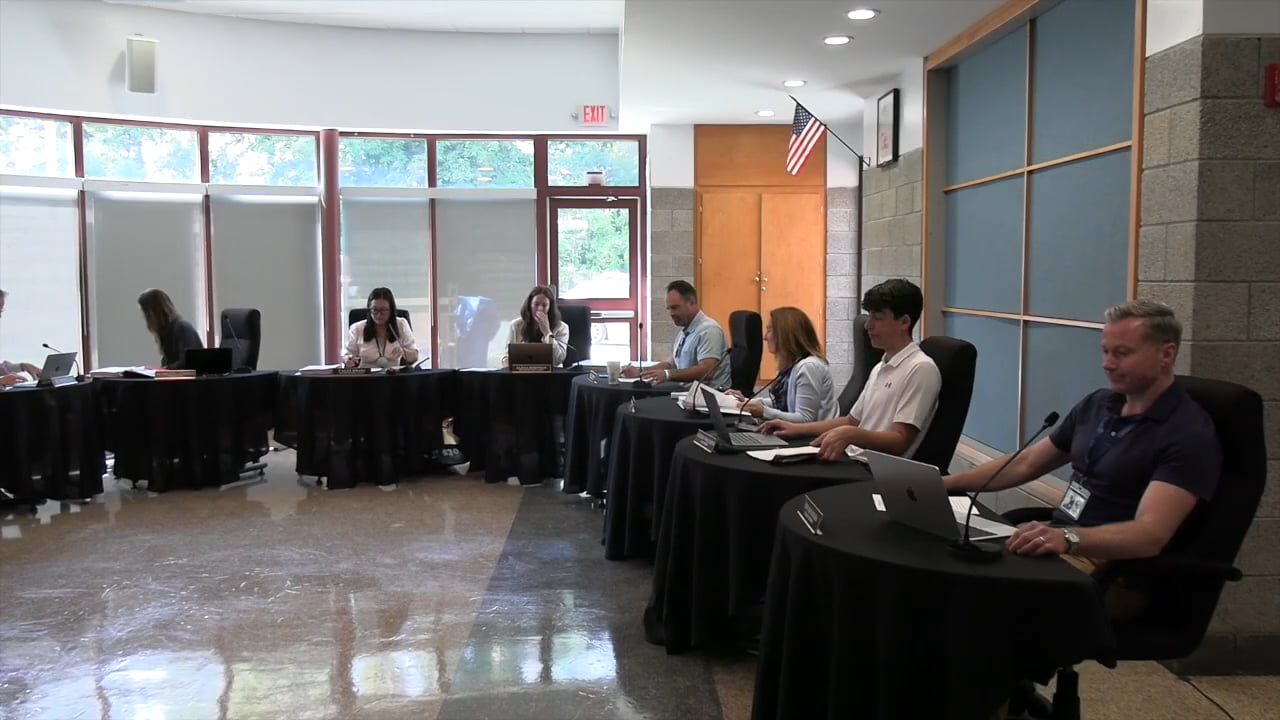 CCSD Board of Education Meeting 8/28/25