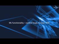 5.3. ML functionality – control loops in Open RAN