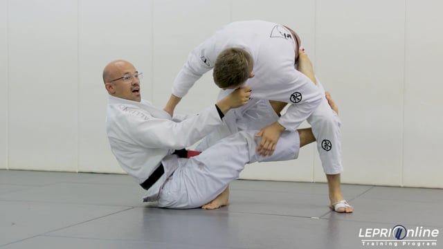 De La Riva to Sit Up Guard to X Guard with Lapel Control Sweep