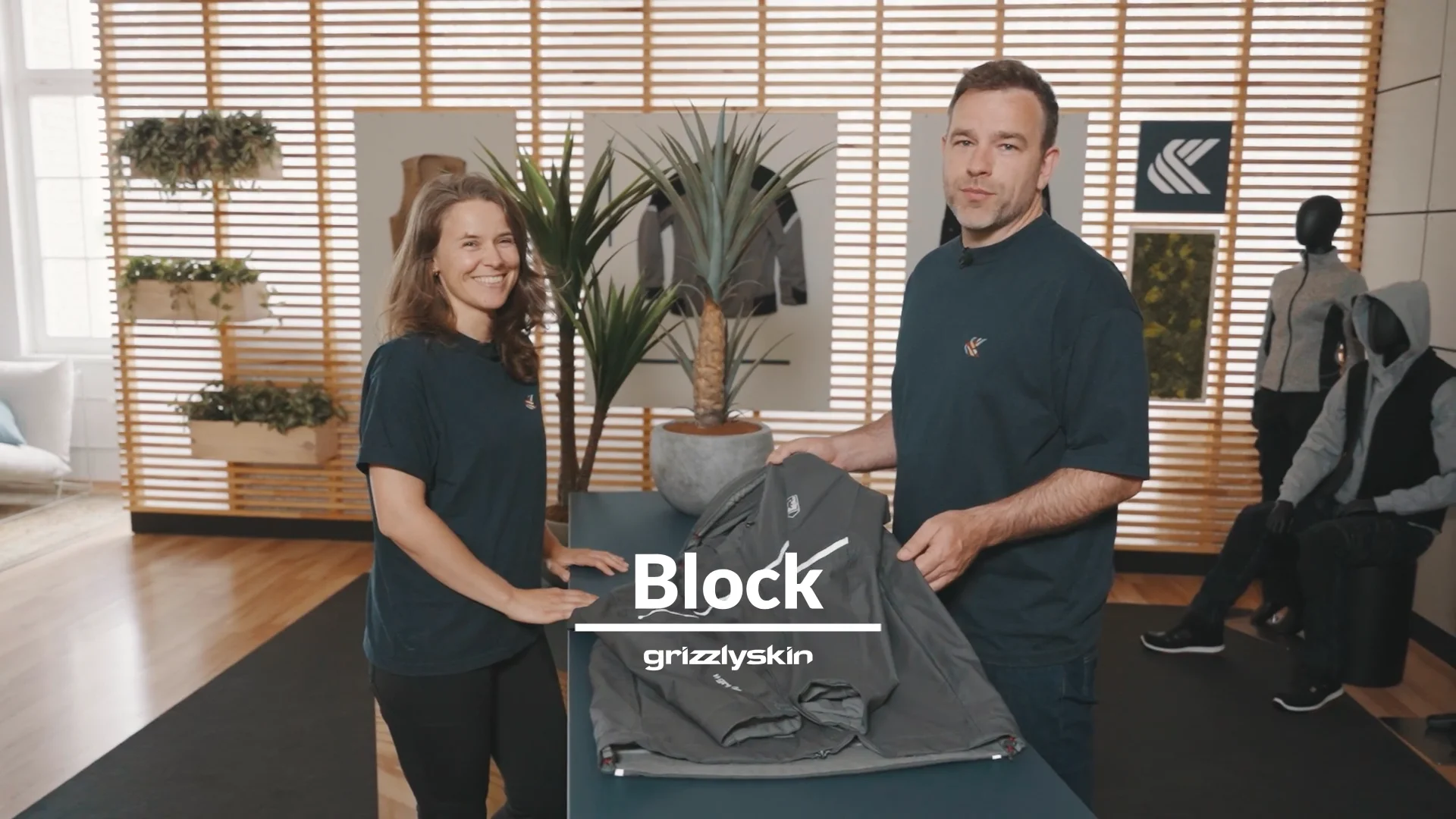 Block Herren Regenjacke