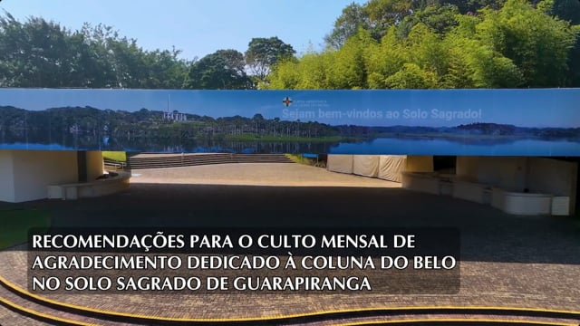Capa do vídeo “Recomendações para você que vai ao Solo Sagrado para o Culto Mensal de Setembro - 2025”