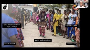 #499 Ire from Ọ̀run