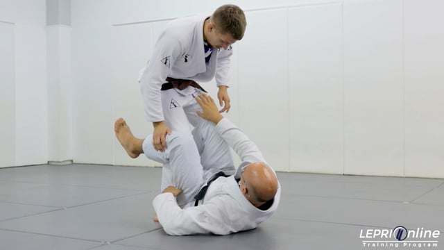 De La Riva to Sit Up Guard to X Guard with Lapel Control Sweep Variation