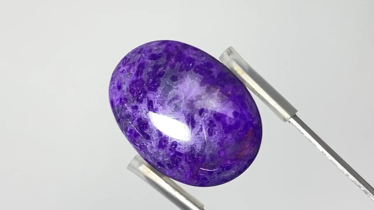 動画】【1点もの】スギライトAAA- ルース 1個 NO.133 - 天然石ビーズ