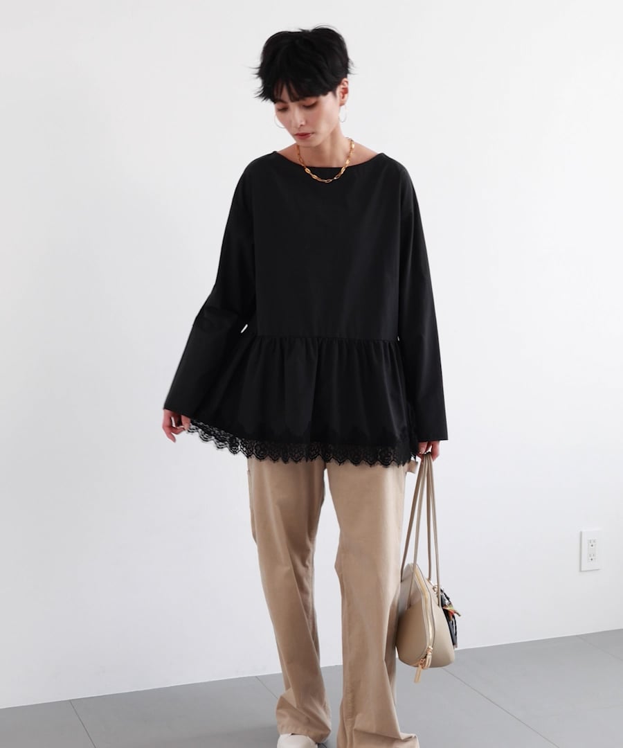 裾フリルブラウス【「i.style closet」紹介アイテム】 | [公式]バン