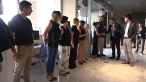 El conseller Sàmper fa una visita institucional a l'Escala