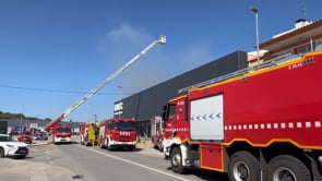 Incendi a la nau de Mobles Sancho