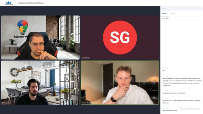 Erweiterte Conversions, Kampagnenstruktur und Budgetverteilung, Sitelinks strategisch nutzen,Website-Traffic von KI messen lassen & einen Scaling Plan für Kunden mit Daten belegen mit Michael Klein vom 08.09.25