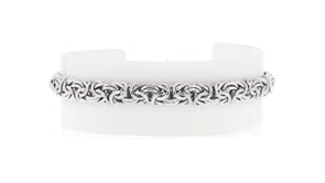 Sterling Silver Byzantine Bracelet