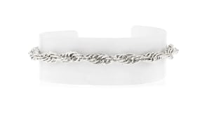 Sterling Silver Rope-Chain Bracelet