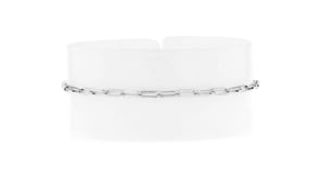 Italian Sterling Silver Jewelry Set: Five Chain Bracelets