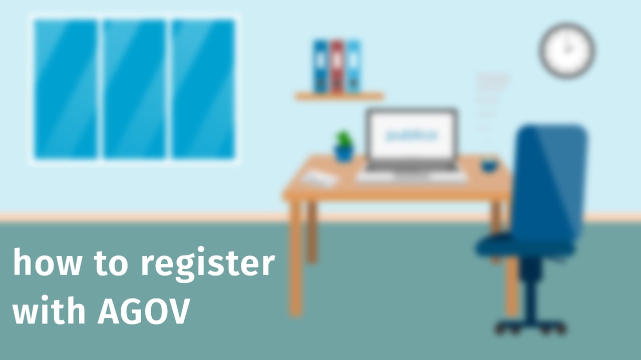 myPublica: how to register with AGOV